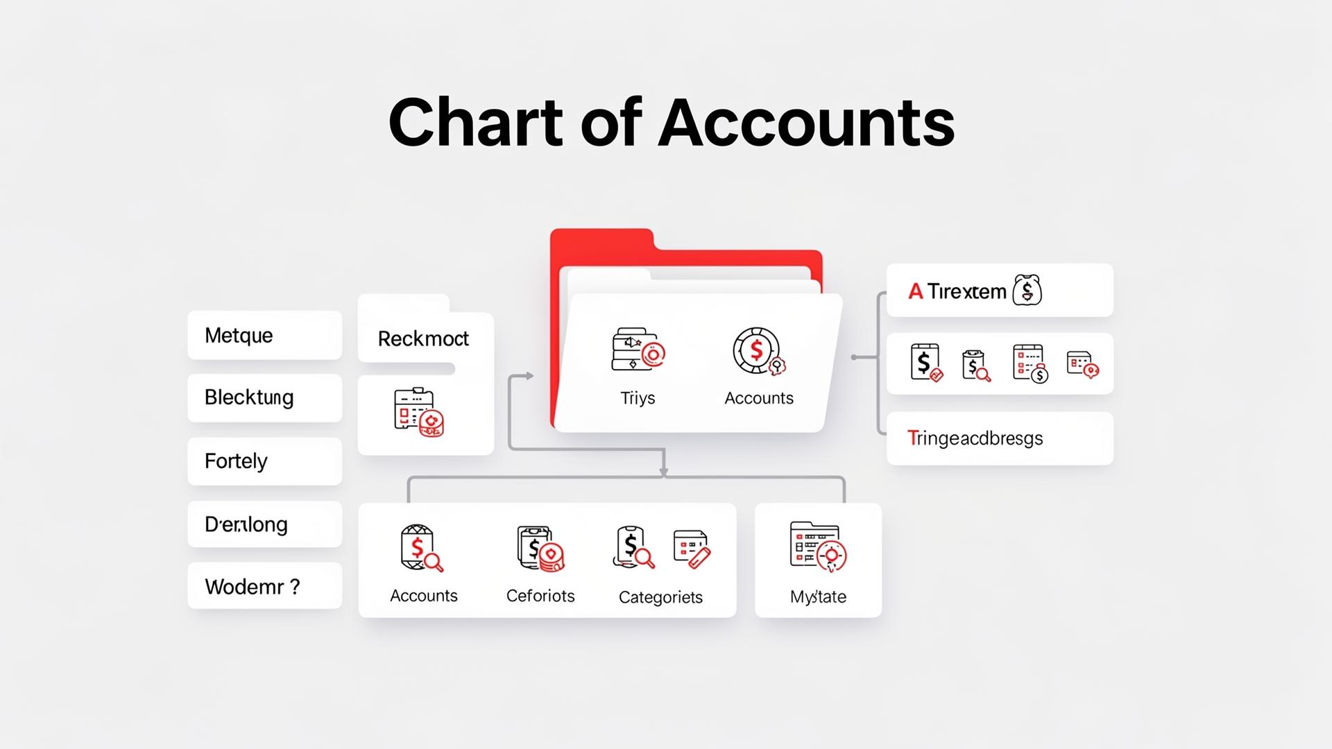 Chart of accounts setup for small business bookkeeping