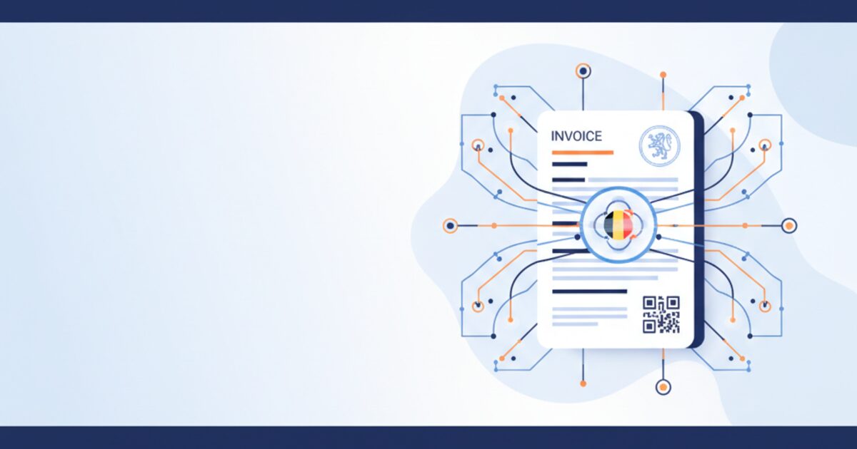 Belgium Peppol four-corner network exchange
