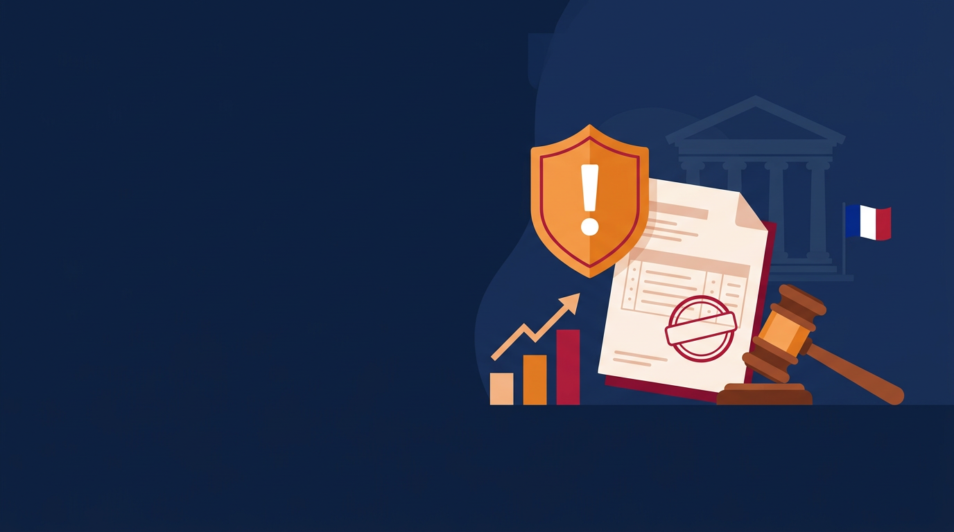 France penalty structure and compliance shield