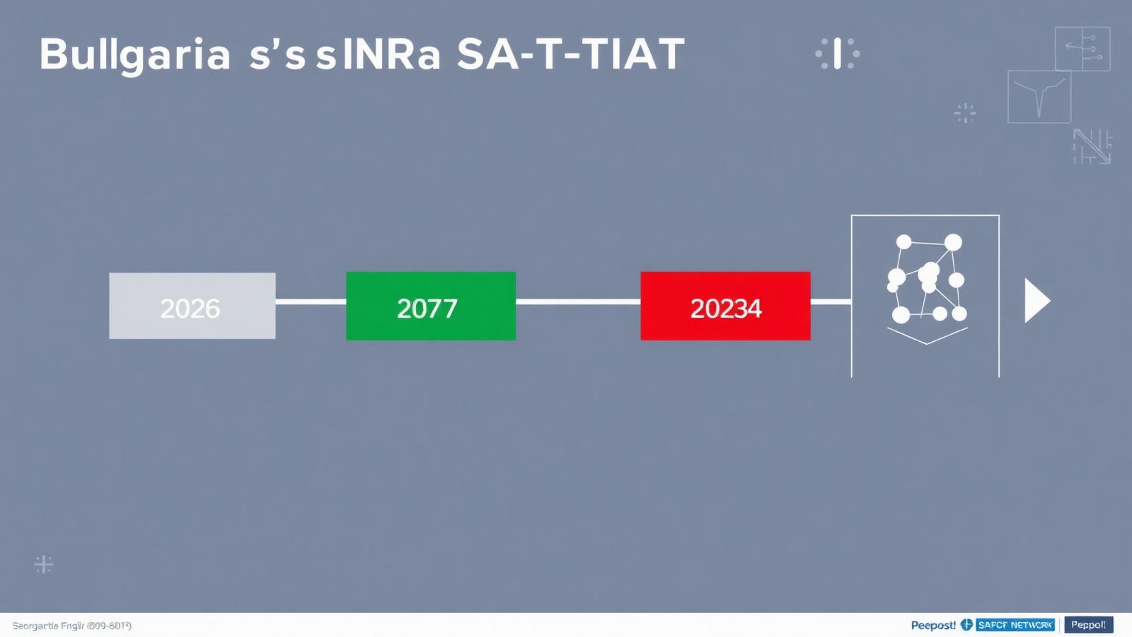 Timeline of the Bulgarian NRA SAF-T phased rollout and Peppol B2G mandate