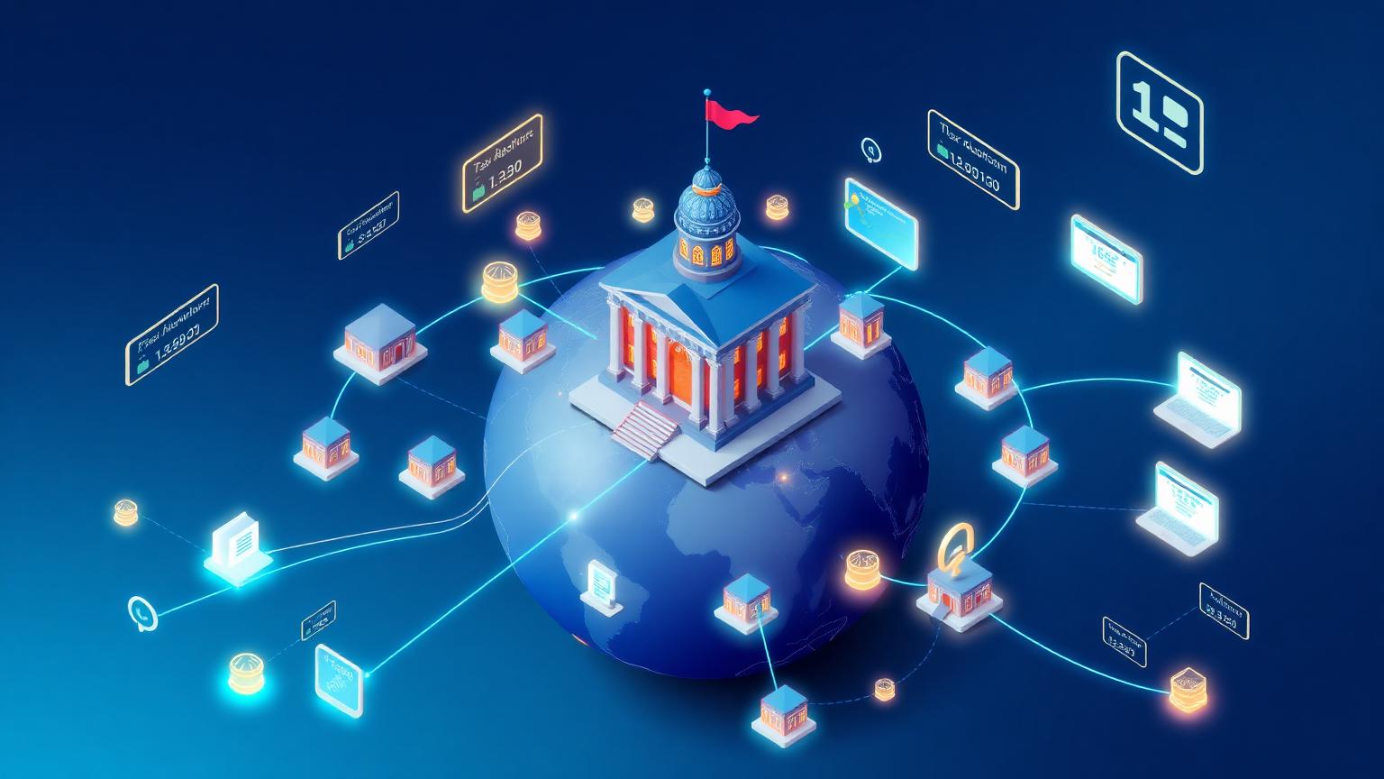 Real-time invoice reporting architecture across global tax authorities including EU ViDA