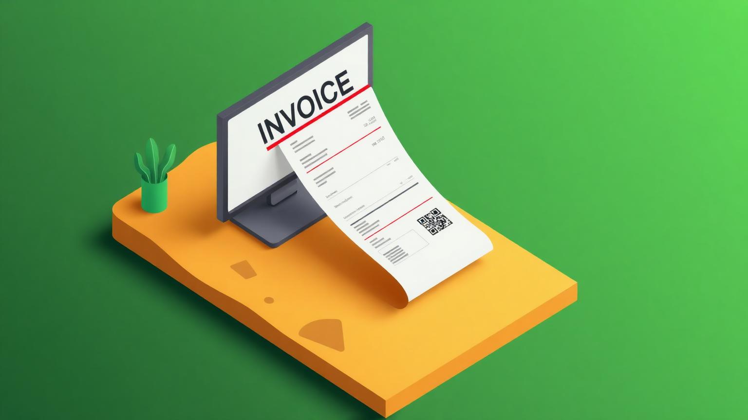 Editorial illustration of Saudi Arabia's e-invoicing compliance workflow for the zatca phase 1 explained guide