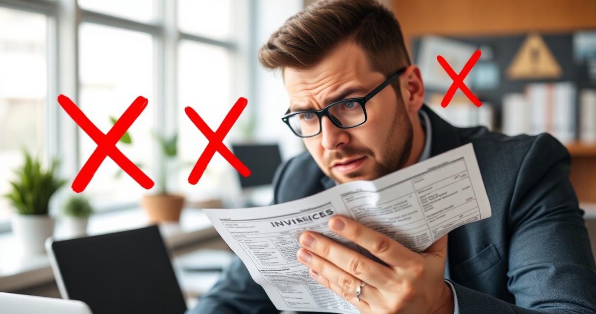 Common invoice mistakes that cost businesses money