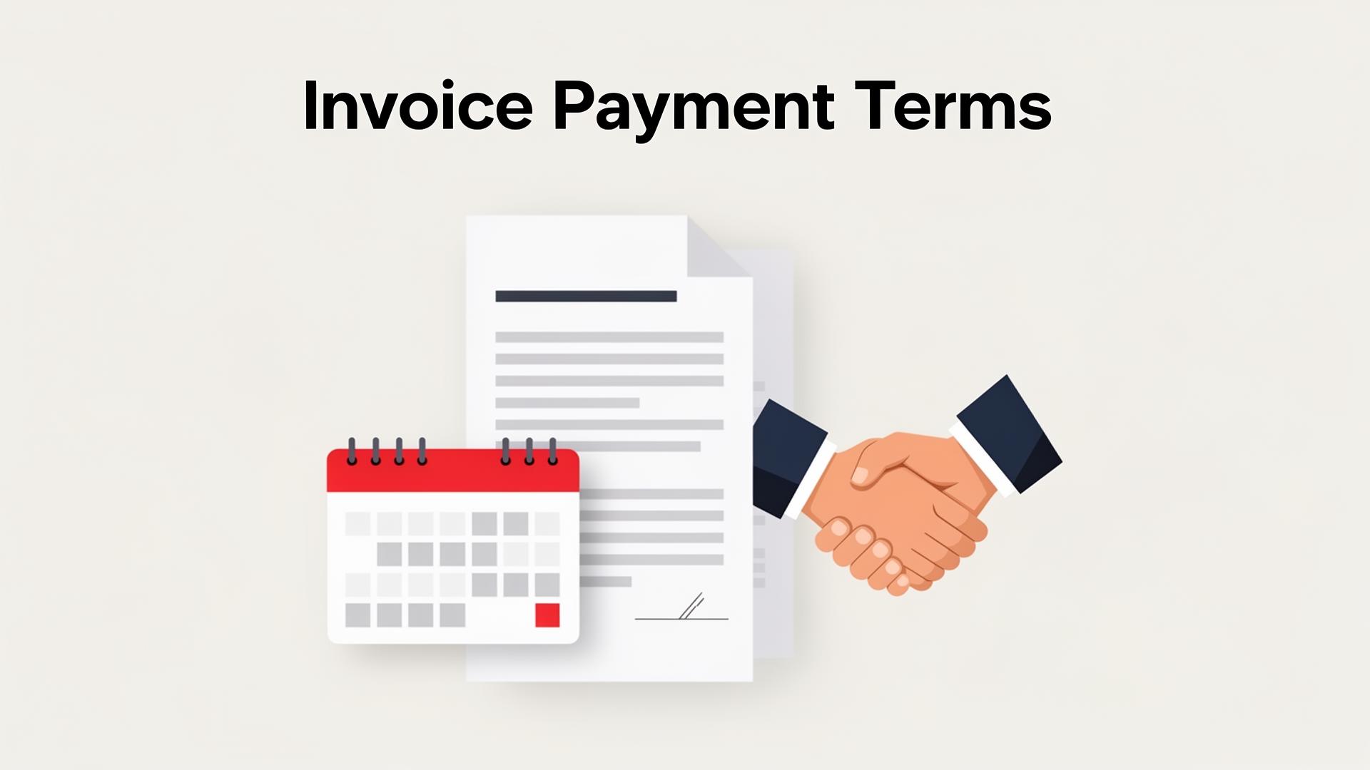 Writing effective invoice payment terms