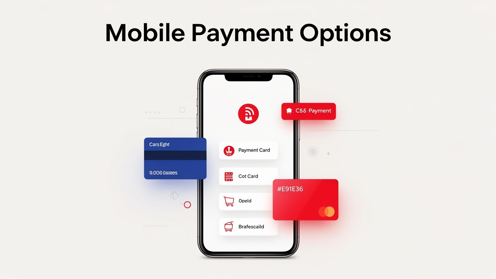 Small business owner accepting mobile payment on smartphone