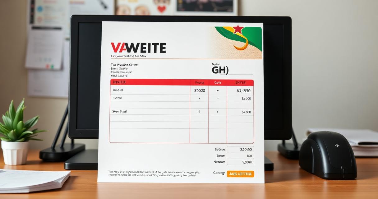 VAT invoice format guide for Ghana