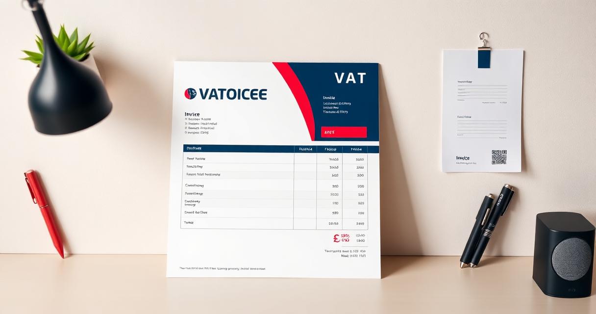 VAT invoice format guide for United Kingdom