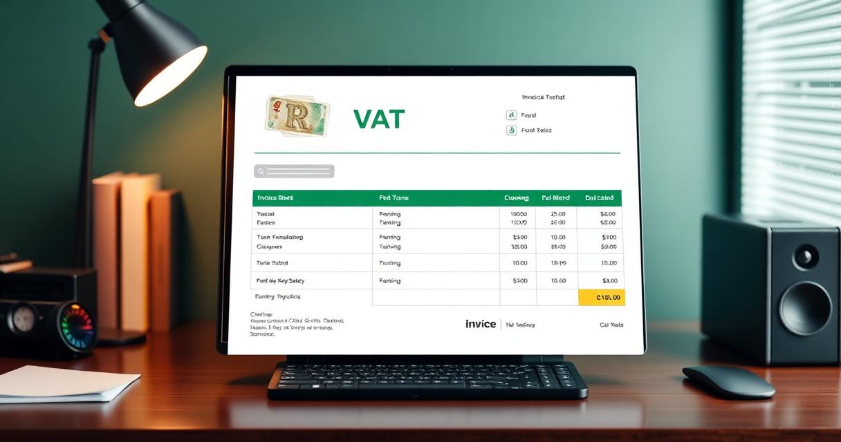 VAT invoice format guide for South Africa